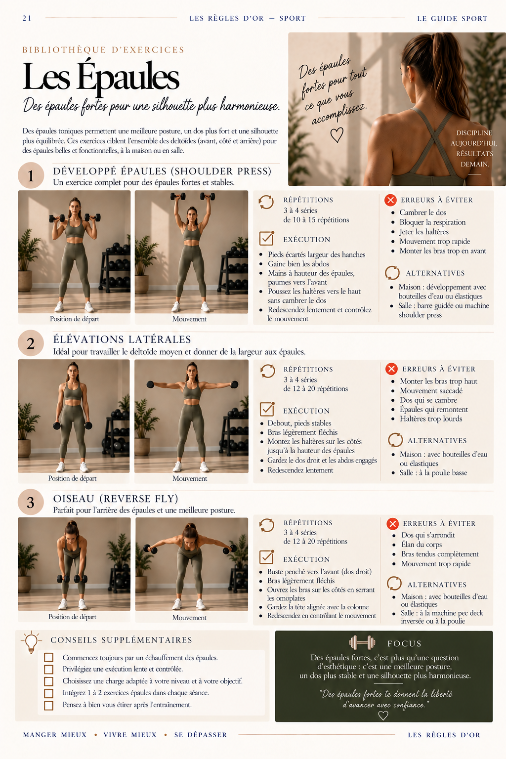 SPORT — Transformez votre corps