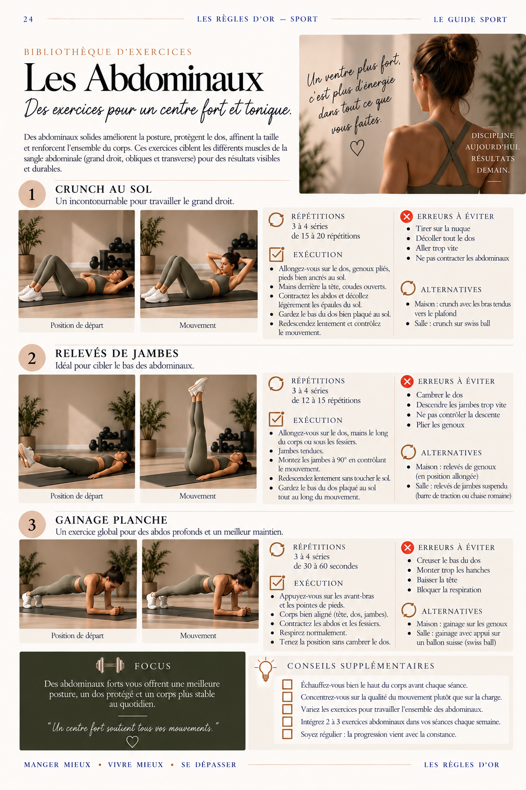 SPORT — Transformez votre corps