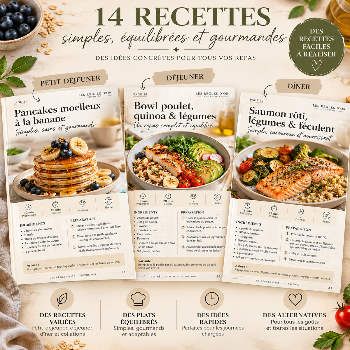 NUTRITION — Bien manger au quotidien